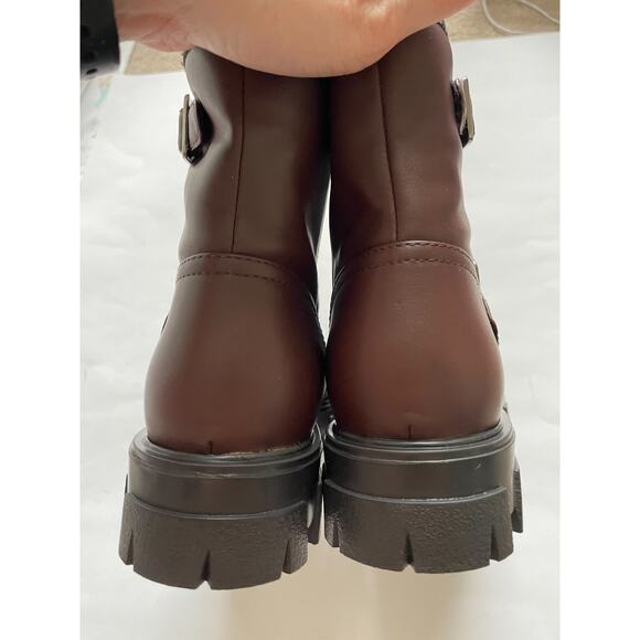 Bp. Chelsea Buckle Boot Brown Size 8.5 NEW - Picture 7 of 9